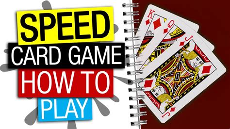 Jun 25, 2020 · The goal of Speed is to be the first player to get rid of all cards. While it is unclear where this game first originated, it is based on other similar card games including War, Crazy Eights and Split (also called Slam). How Speed Is Played With two people, the gameplay is as follows. First, a deck of cards is shuffled with two cards being set ... 